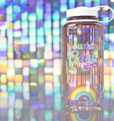 Lahev Nalgene Wide Mouth 1000 ml Pride 3