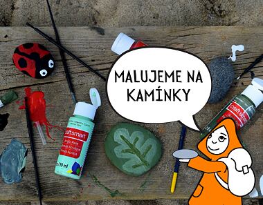 Namalujte kamínky a pošlete je do světa