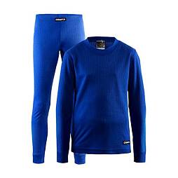 Dětské termoprádlo Set CRAFT Baselayer JR tmavě modré