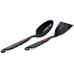 Kompaktní kuchyňské nářadí GSI Outdoors Pack spoon/spatula set