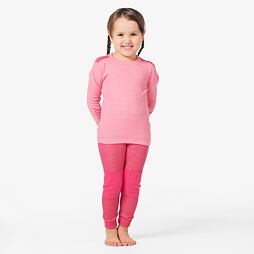 Dětské termoprádlo Helly Hansen K Lifa Merino set - dragon fruit
