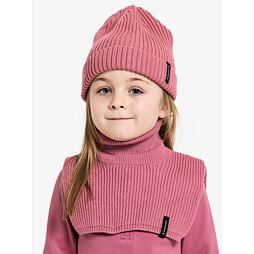 Dětský zimní nákrčník Didriksons Delfinen scarf 2 heather pink