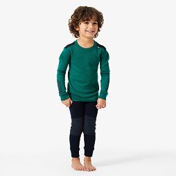 Dětské termoprádlo Helly Hansen K Lifa Merino set - emerald