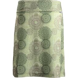 Letní funkční sukně SKHOOP pod kolena Fiona Knee green tea