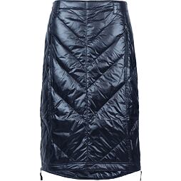 Zimní péřová sukně pod kolena SKHOOP Mary Mid Down - navy