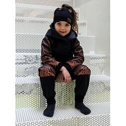 Dětský softshellový kabát Drexiss Leopard