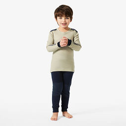 Dětské termoprádlo Helly Hansen K Lifa Merino set - light lav