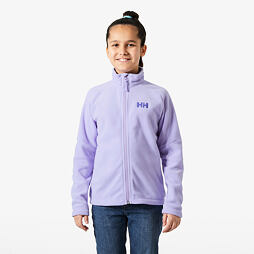 Dětská fleecová mikina Helly Hansen JR Daybreaker 2.0. jacket - bright lavender