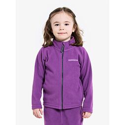 Dětská fleecová mikina Didriksons Monte royal purple