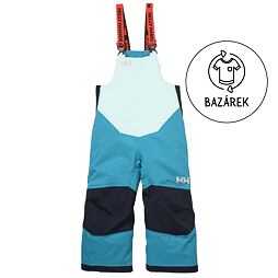 Dětské zimní kalhoty Helly Hansen K Rider 2 ins bib blue wave - rostoucí - bazárek