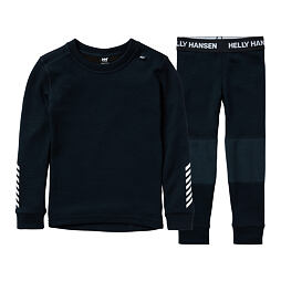 Dětské termoprádlo Helly Hansen K Lifa Merino set - navy