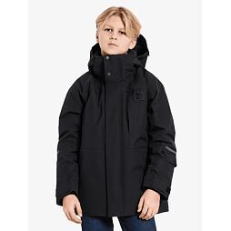 Dětská lyžařská bunda Didriksons Gabbro black - ROSTOUCÍ