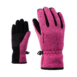 Dětské fleecové rukavice Ziener Limagios Jr pop pink