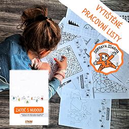 VYTIŠTĚNÉ pracovní listy Promaledobrodruhy "ZATOČ S NUDOU!" 2 díly v 1