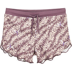 Dívčí UV plavky Playshoes Flowers violet s nohavičkou