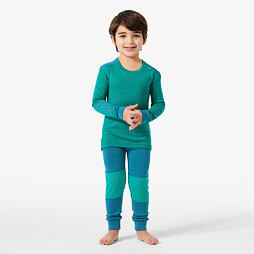 Dětské termoprádlo Helly Hansen K Lifa Merino set - green