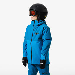 Dětská zimní bunda Helly Hansen JR Traverse jacket - neptune blue