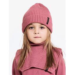 Dětská zimní čepice Didriksons Bus beanie 2 heather pink