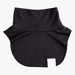Dětský nákrčník Huppa s merinem Ulf dark gray