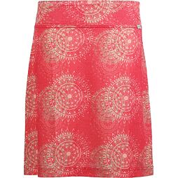 Letní funkční sukně SKHOOP pod kolena Fiona Knee coral