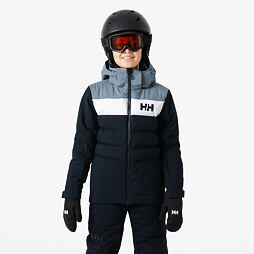 Dětská lyžařská bunda Helly Hansen JR Cyclone - navy