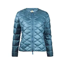 Dámská lehká péřová bunda SKHOOP Jacinda Down blue denim