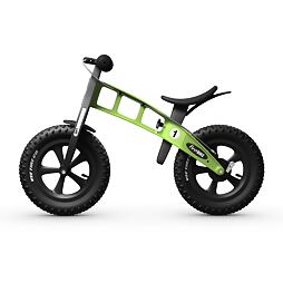 Dětské odrážedlo FirstBIKE FAT edition green