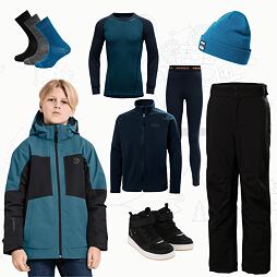 Dětský zimní outfit Dolomit pro juniory - star blue