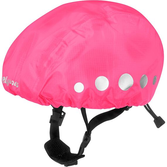 Dětská cyklistická pláštěnka na přilbu Playshoes růžová