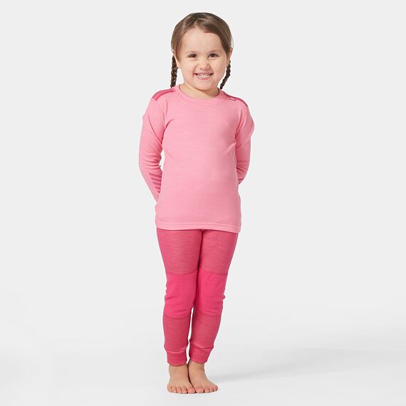 Dětské termoprádlo Helly Hansen K Lifa Merino set - dragon fruit