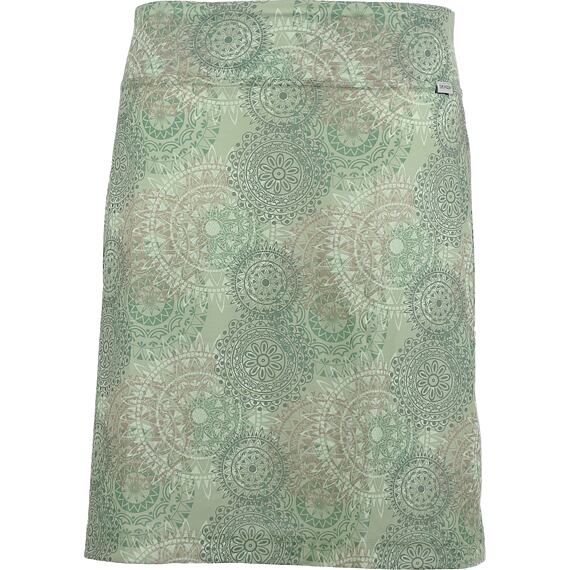 Letní funkční sukně SKHOOP pod kolena Fiona Knee lush green