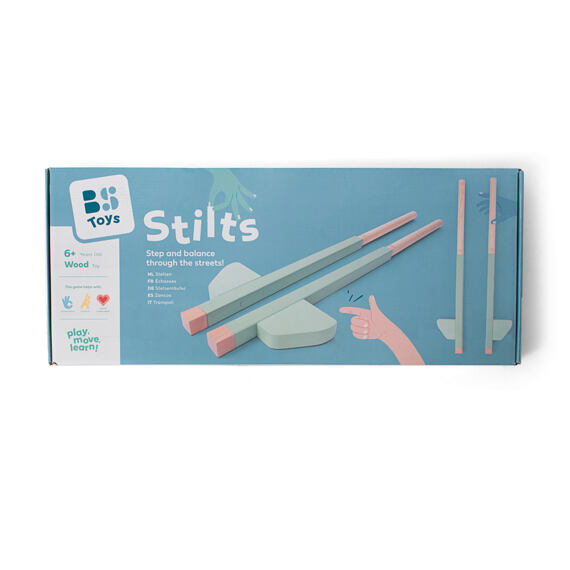 Dětské dřevěné chůdy BS Toys Stilts