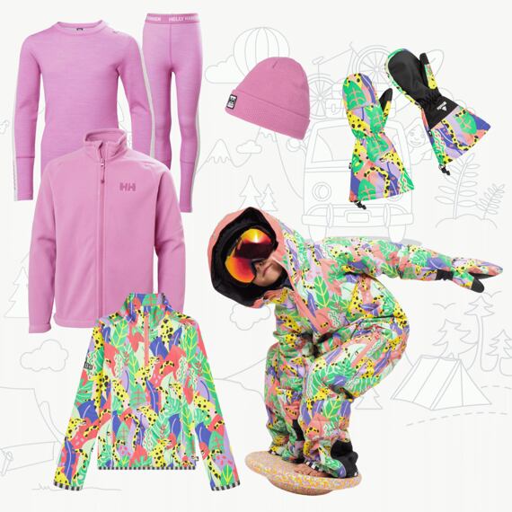 Dětský zimní outfit WeeDo COSMO Candy Jungle