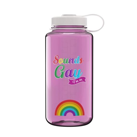 Lahev Nalgene Wide Mouth 1000 ml Pride