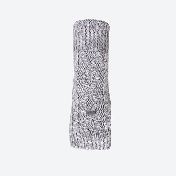 Pletené merino návleky Kama R402 světle šedá