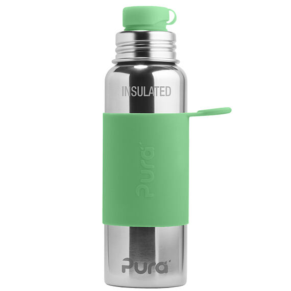 Nerezová termo lahev Pura se sportovním uzávěrem 650 ml Moss