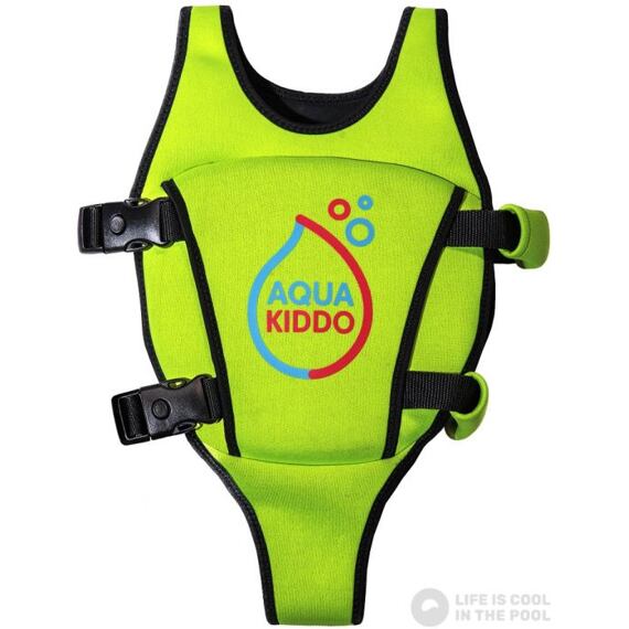 Dětská plavecká vesta AquaKiddo Swim Vest - green