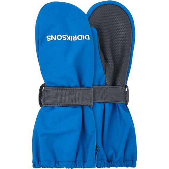 Dětské zimní rukavice Didriksons Biggles Zip sapphire blue s modrým zipem - palčáky