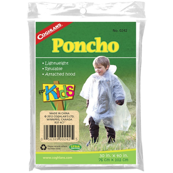 Dětská pláštěnka Coghlan´s pončo sbalitelné