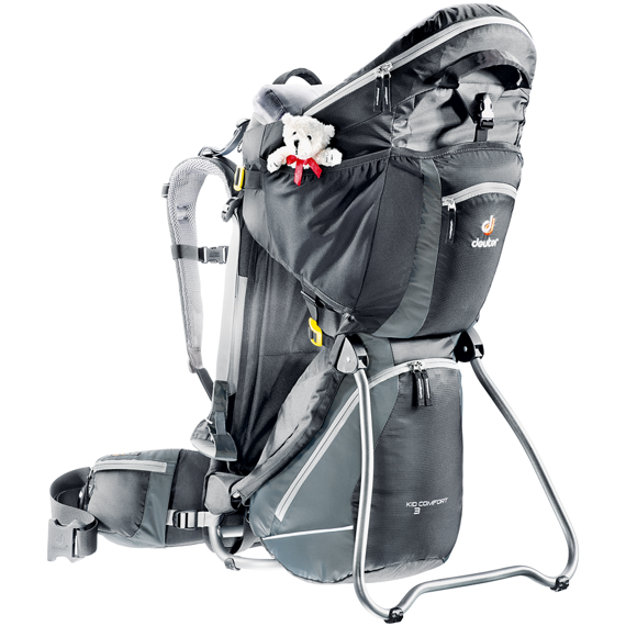 Krosna na děti Deuter Kid Comfort III black-granite