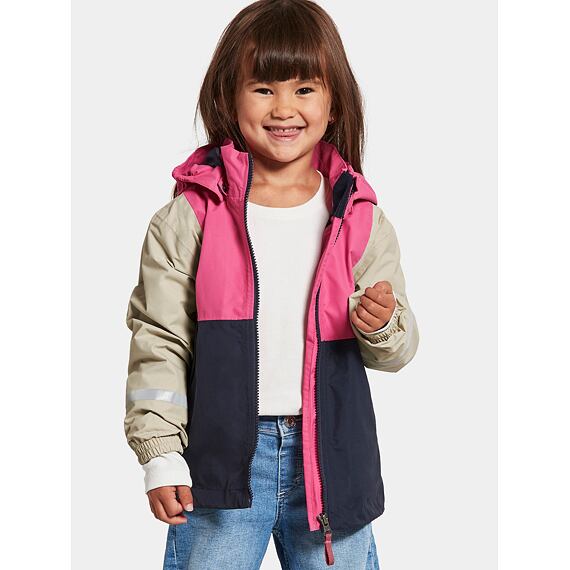 Dětská nepromokavá bunda Didriksons Block sweet pink