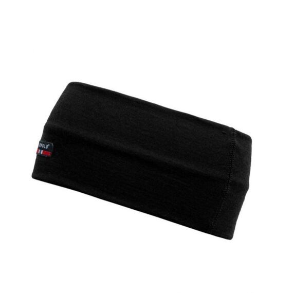 Funkční čelenka s merinem Devold Breeze merino headband black