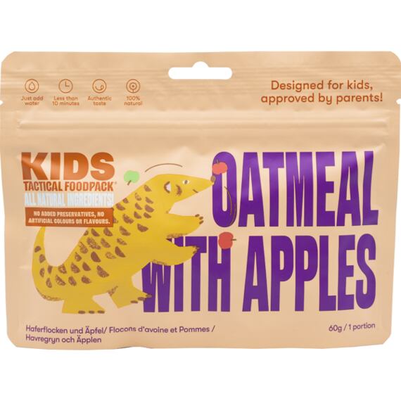 Ovesná kaše s jablky Tactical Foodpack pro děti lyofilizovaná - 83g
