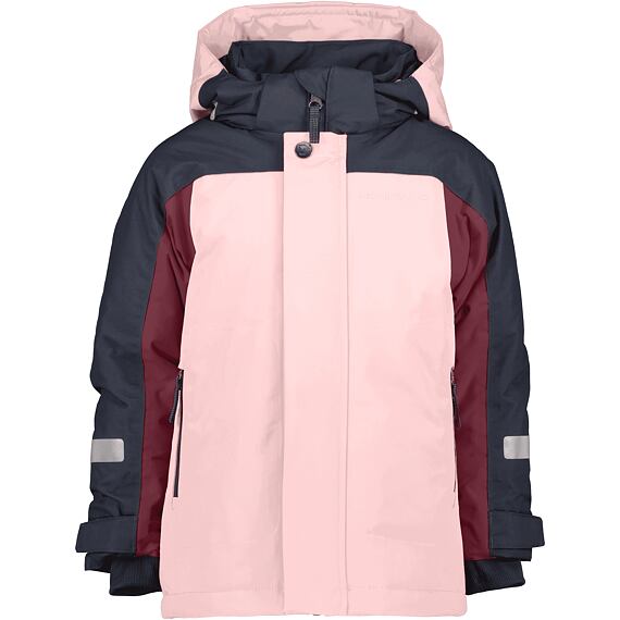 Dětská zimní bunda Didriksons Neptun Dusty pink - ROSTOUCÍ