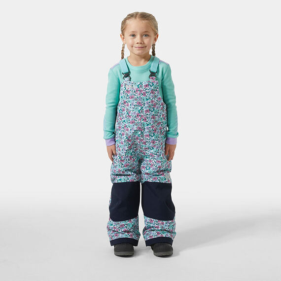Dětské zimní kalhoty Helly Hansen K Rider 2 ins bib rostoucí - light cyan
