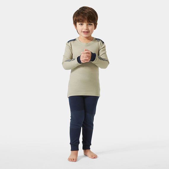 Dětské termoprádlo Helly Hansen K Lifa Merino set - light lav