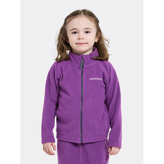 Dětská fleecová mikina Didriksons Monte royal purple