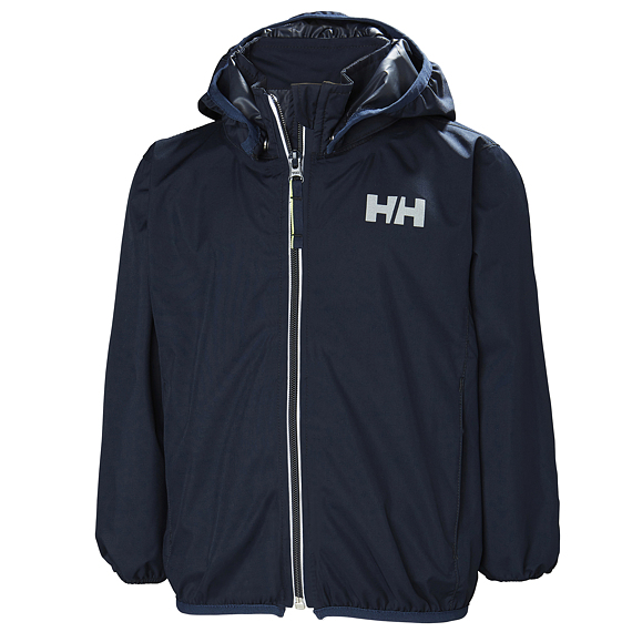 Dětská nepromokavá bunda Helly Hansen K Helium packable jacket navy - SBALITELNÁ