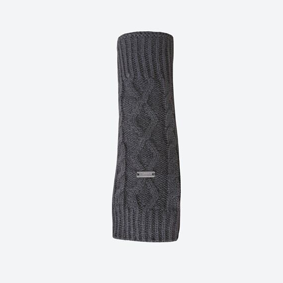 Pletené merino návleky Kama R402 tmavě šedá