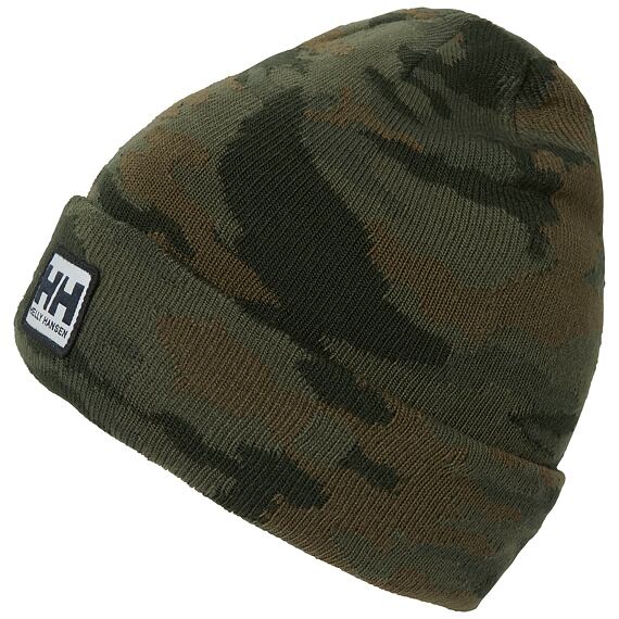 Dětská zimní čepice Helly Hansen K Urban Cuff Beanie olive